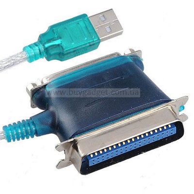 Адаптер Ewell USB2.0 - LPT 25/36 pin 1.0 м (EW127)