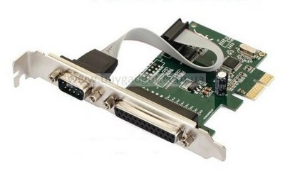 Контролер Ewell PCI-E to COM / LPT, WCH CH382L (EW415)