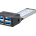 Адаптер ExpressCard to 4xUSB3.0, RTL
