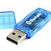 Адаптер Bluetooth 2.0 Ewell, crystal blue (EW152)