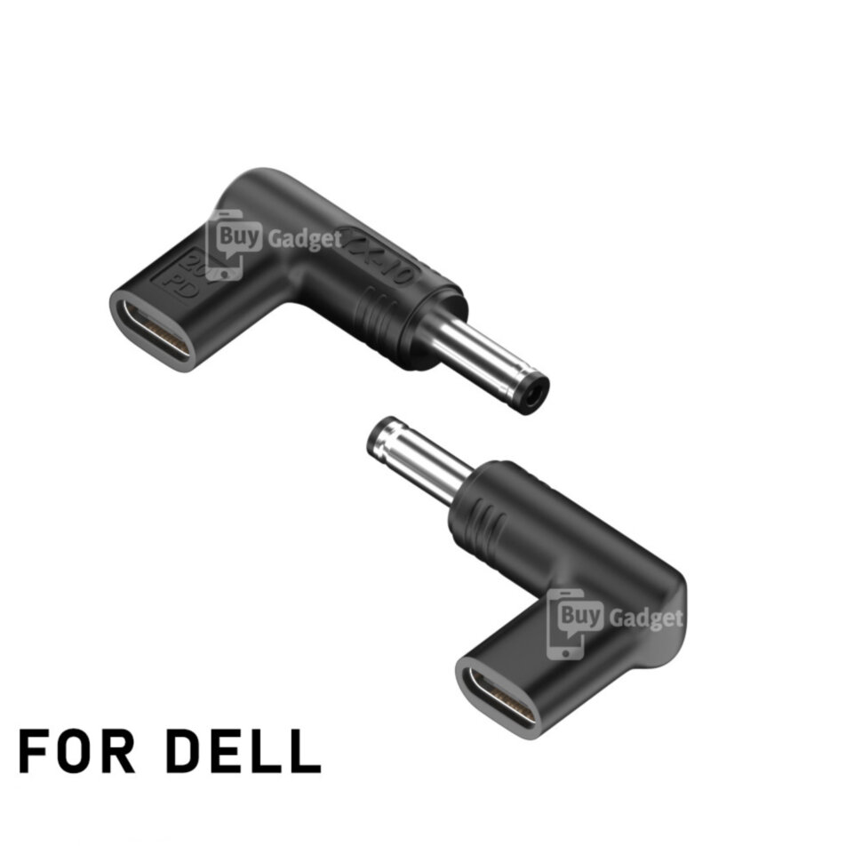 Перехідник Ewell PD для живлення ноутбуків DELL 20V, Type-C to DC 4.5x3.0 мм (EW557)