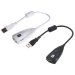 Звукова карта Ewell USB C-Media 7.1 Channel