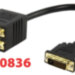Splitter Ewell DVI на два DVI монітори, Full HD