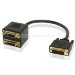 Splitter Ewell DVI на два DVI монітори, Full HD