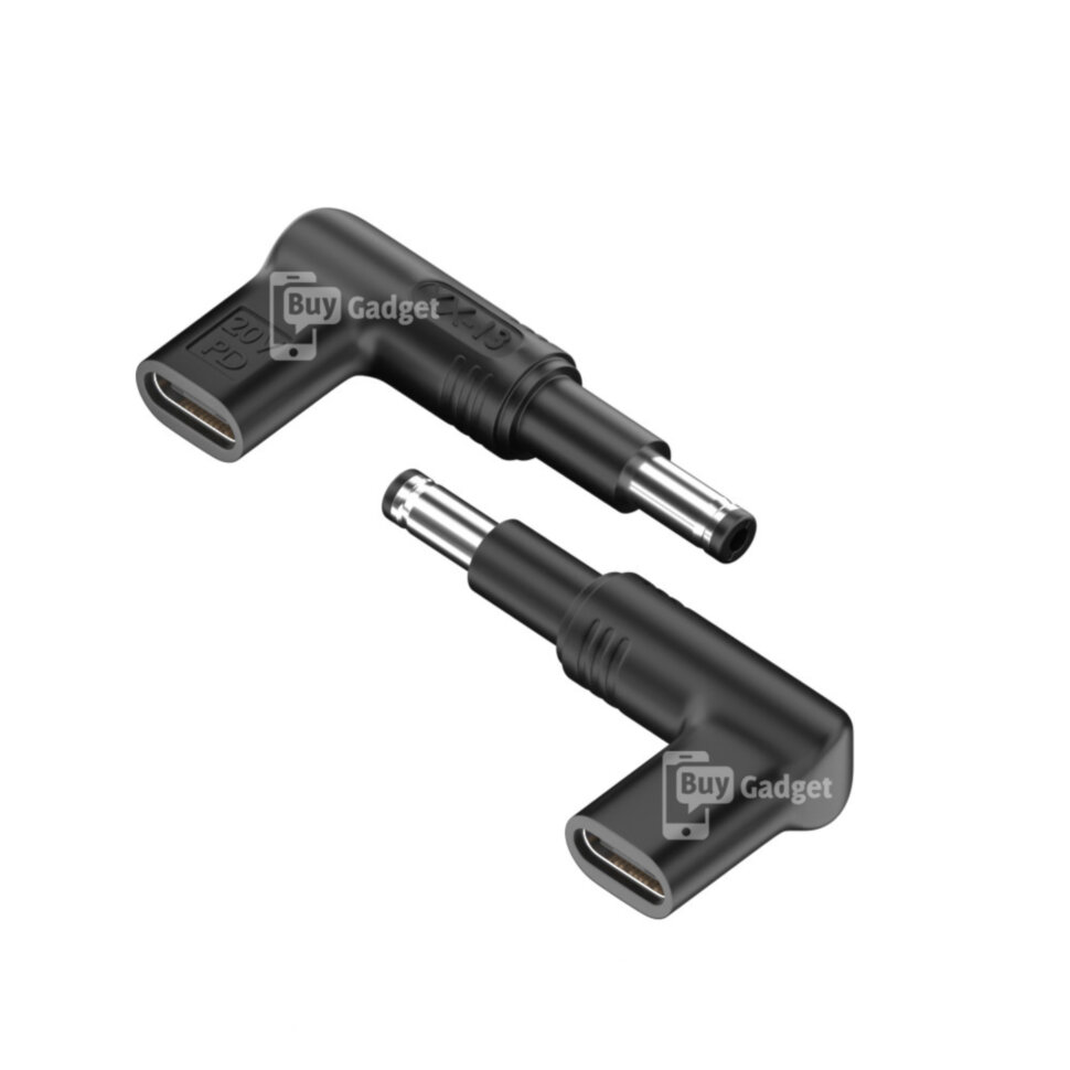 Перехідник Ewell PD для живлення ноутбуків HP 20V, Type-C to DC 4.8x1.7 мм (EW560)