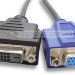Splitter Ewell DVI на DVI/VGA монітори, Full HD