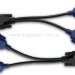 Splitter Ewell DVI на 2 VGA монітори, Full HD (EW596)