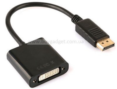 Адаптер DisplayPort M to DVI F 24+5