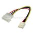 Кабель питания Molex M to mini Molex F, 0.2м