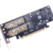 Адаптер Ewell PCI-E 3.0 16х to M. 2 SSD, SATA (EW339)