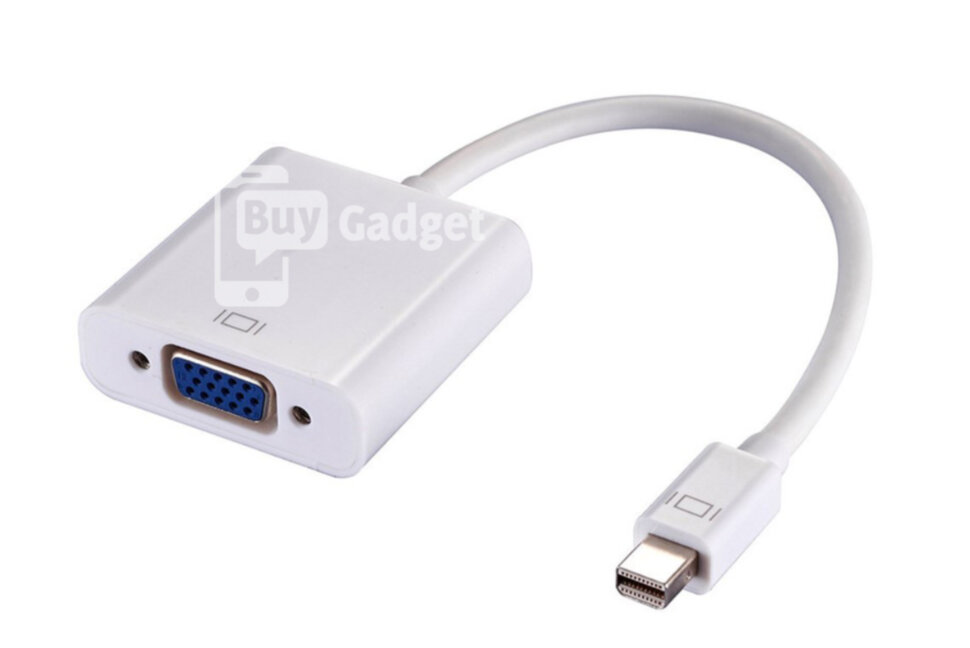 Адаптер Ewell Mini DisplayPort to VGA білий (EW332)