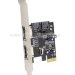 Контролер Ewell PCI-E to 2xESATA III, 2xSATA III, чіпсет ASM1061 (EW035)