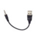 Кабель AUX USB to 4pin Audio 3.5 мм