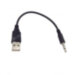 Кабель AUX USB to 4pin Audio 3.5 мм