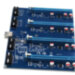 PCI-E 1x to 4 Port 16x Hub Riser Card