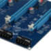 PCI-E 1x to 4 Port 16x Hub Riser Card