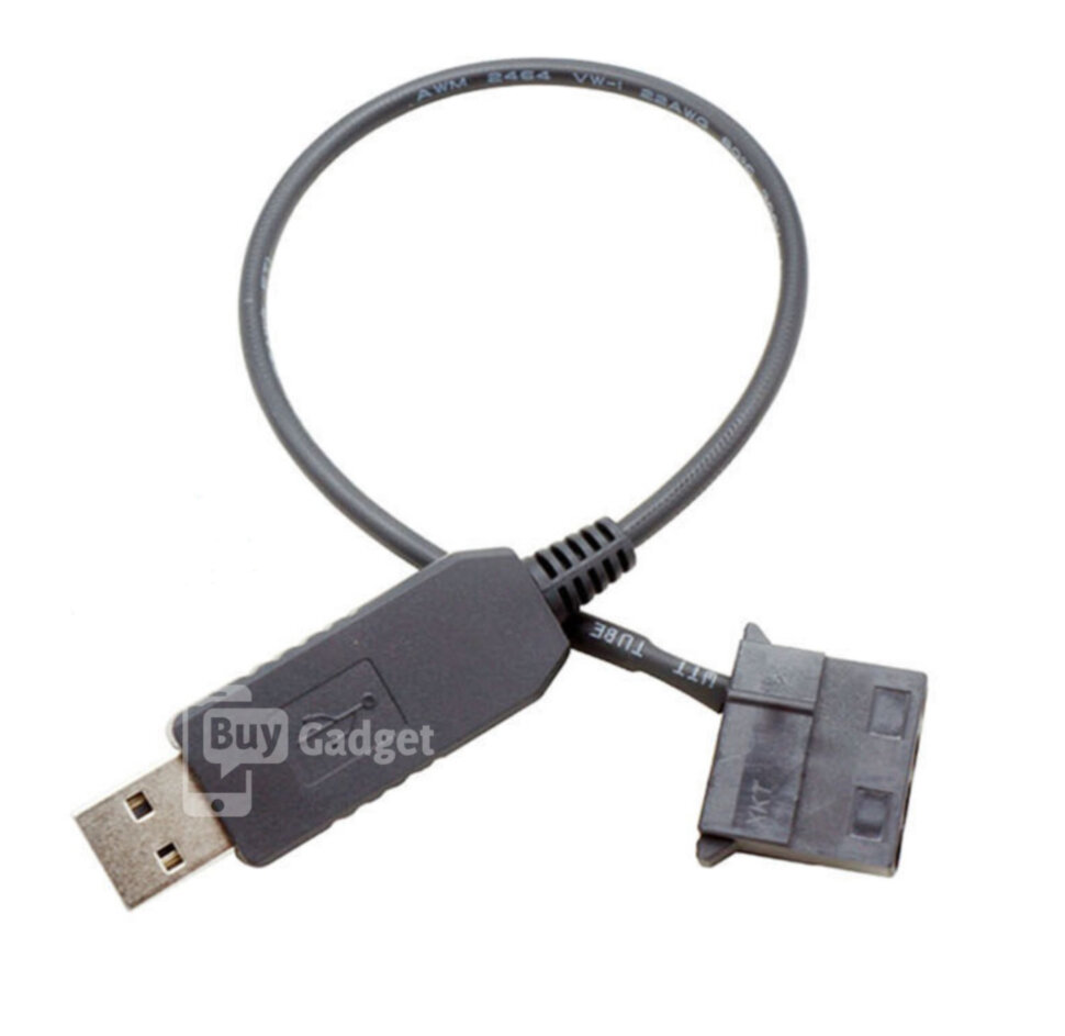 Кабель живлення Ewell USB to Molex, 12v