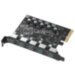 Контролер Ewell PCI-E 4x to USB3.2, 20Gbps (EW585)