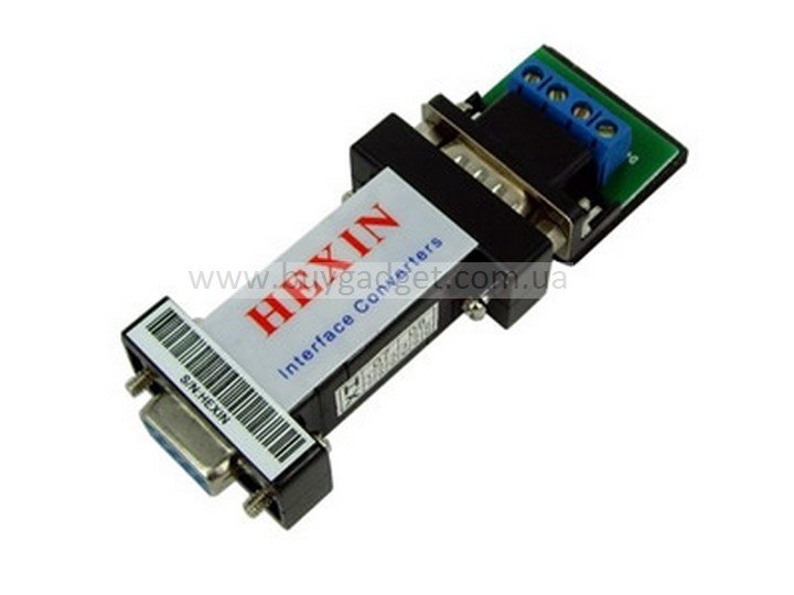 Адаптер COM (RS232) to (RS485) HEXIN HXSP-485B
