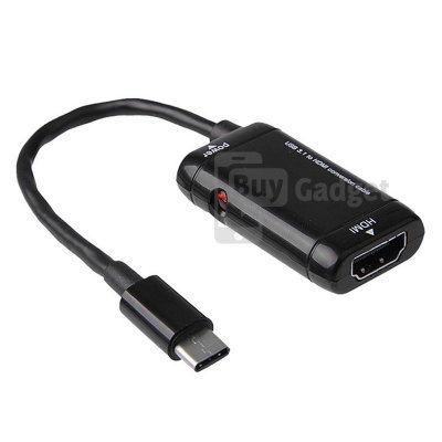 Адаптер Ewell MHL USB Type-C - HDMI, 1080p, 10 см (EW202)