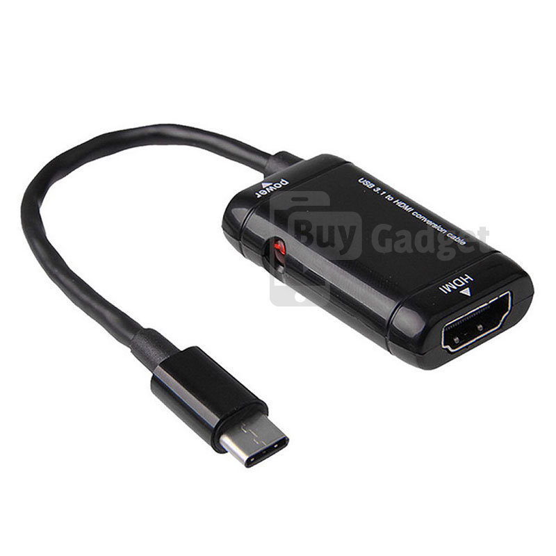 Адаптер Ewell MHL USB Type-C - HDMI, 1080p, 10 см (EW202)