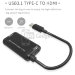 Адаптер Ewell MHL USB Type-C - HDMI, 1080p, 10 см (EW202)