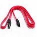 Кабель Ewell SATA to eSATA, 100 см, із защіпками (EW724)