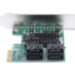 Контролер Ewell PCI-E до 4x SATA III int., ASM106X+109X (EW348)