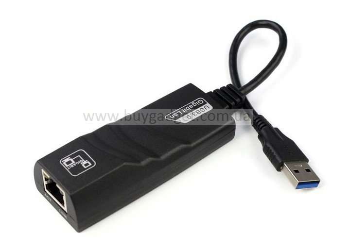 Мережевий адаптер Ewell USB3.0 to RJ-45 10/100/1000 Mb/s, Realtek (EW105)
