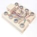 Розетка UTP 8P8C RJ45, зовнішня на 1-порт cat5e