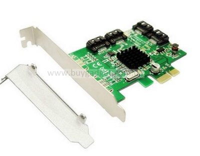 Контролер Ewell PCI-E to SATA III int., Marvell 88SE9215 (EW102)