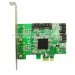 Контролер Ewell PCI-E to SATA III int., Marvell 88SE9215 (EW102)