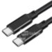 Кабель Ewell USB Type-C, Gen2, 100W 5A, 20 Gbps, чорний