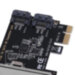 Контролер Ewell PCI-E to 2x SATA III int., ASM1061 (EW038)