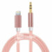 Кабель AUX Lightning to 3pin Audio 3.5 мм