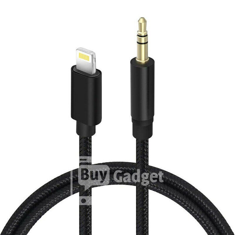 Кабель AUX Lightning to 3pin Audio 3.5 мм