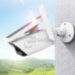 Вулична IP камера відеоспостереження із сонячною панеллю Solar Wifi Camera iCSee 4MP