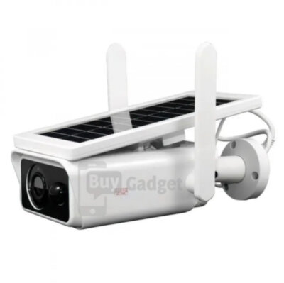 Вулична IP камера відеоспостереження із сонячною панеллю Solar Wifi Camera iCSee 4MP