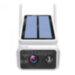 Вулична IP камера відеоспостереження із сонячною панеллю Solar Wifi Camera iCSee 4MP