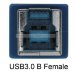Адаптер USB3.0 AF/BF 