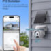 Вулична IP камера відеоспостереження із сонячною панеллю INQMEGA ST-515C-3M-WiFi