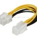 Перехідник живлення для процесору 4 pin на 8 pin