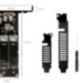 Адаптер Ewell PCI-E 3.0 16х to M. 2 SSD, RAID (EW363)
