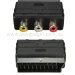 Адаптер SCART M to 3xRCA F