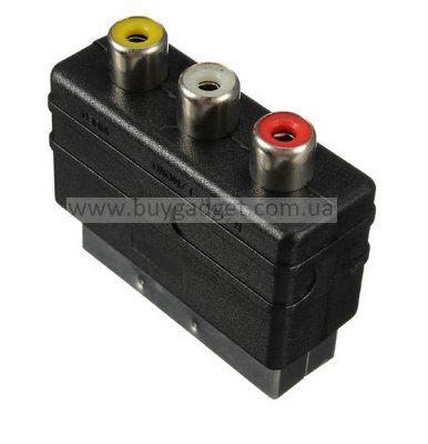 Адаптер SCART M to 3xRCA F