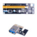 Райзер Ewell Riser Card PCI-E 1X-16X, USB3.0 кабель 60 см, ver.006 (EW015)