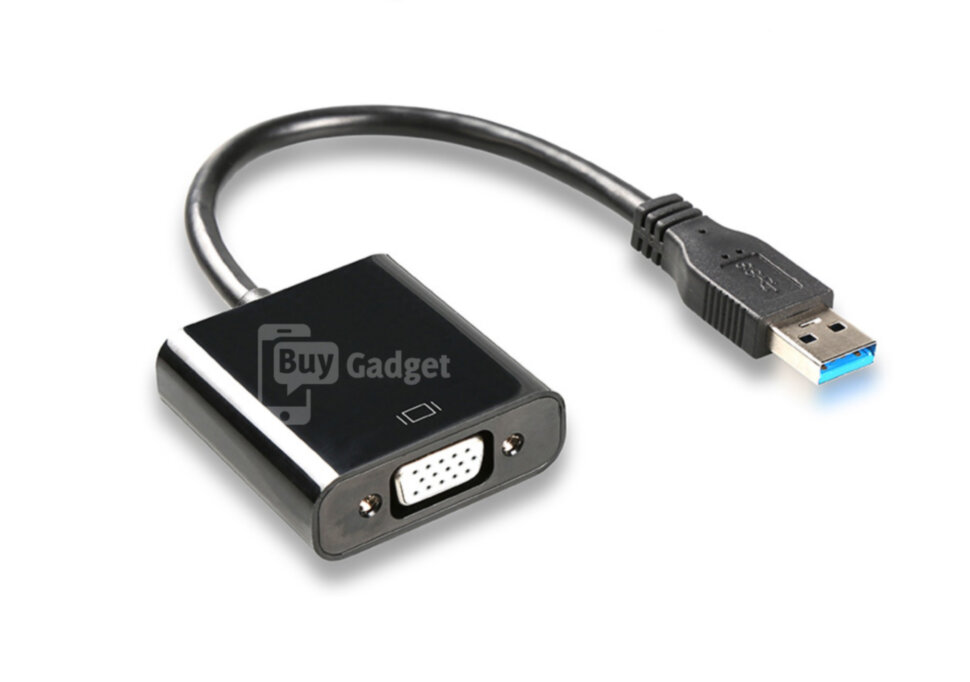 Адаптер Ewell USB3.0 to VGA, чіп FL2000