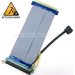 Райзер Ewell Riser Card PCI-E 16X, Molex, із засувкою