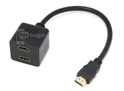Відео спліттер Ewell Splitter HDMI на 2 монітори, v1.4, 3D (EW173)