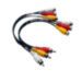 Відео спліттер Ewell RCA (EW665)